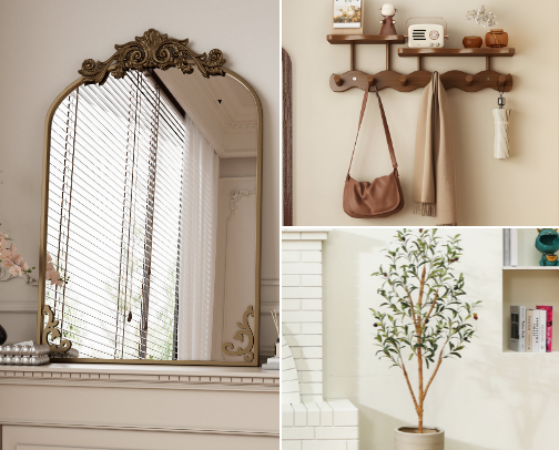 *AFFORDABLE* living room ideas to match your Pinterest boards cover photo collage