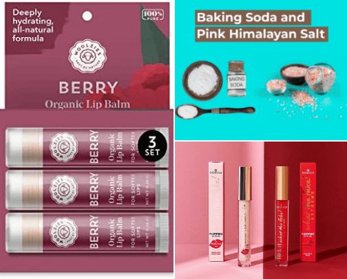 lip health cover photo collage