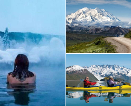 Top Things to Do in Alaska in the Winter cover photo collage