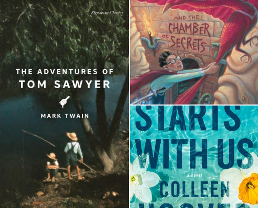 My favorite book recs cover photo collage