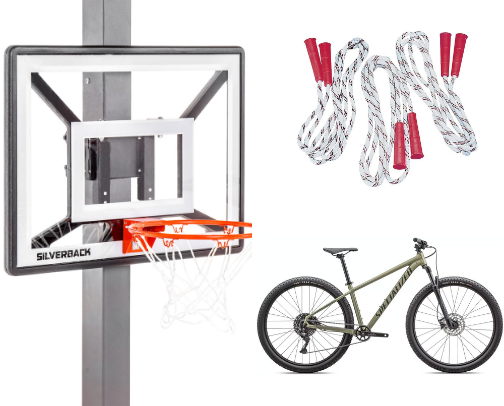 Park activities for active families cover photo collage