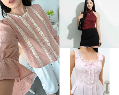Woman Fashion cover photo collage