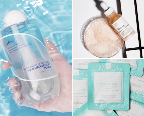 Hyaluronic Acid – Deep Hydration & Plump Skin Essentials
💧 cover photo collage