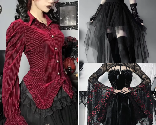 Gothic Clothing! cover photo collage