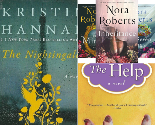 My favorite book recs cover photo collage
