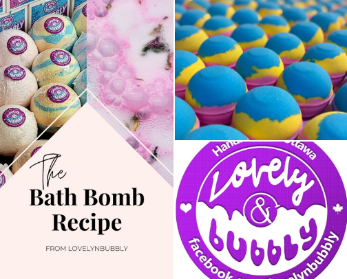 Guide to Making Bath Bombs cover photo collage