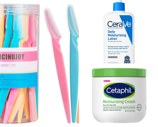 skin care cover photo collage