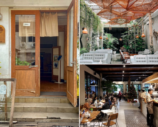 ☕ COZY & AESTHETIC CAFÉS IN BANDUNG FOR MEETINGS cover photo collage