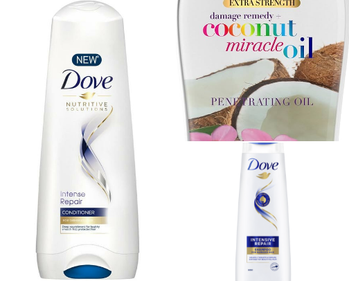 Holy grail hair care ✨💇🏼‍♀️ cover photo collage