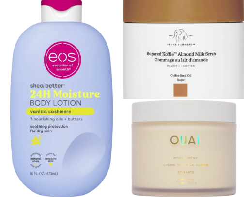 Body care you want to have! cover photo collage