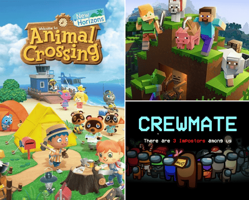 Games cover photo collage
