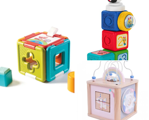 My Favorite Sensory Toys for 6-12 months Babies cover photo collage