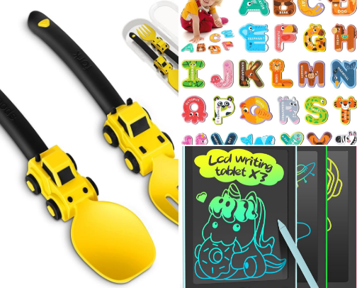 Stocking Stuffers Every Toddler Parent Needs to Know About! cover photo collage