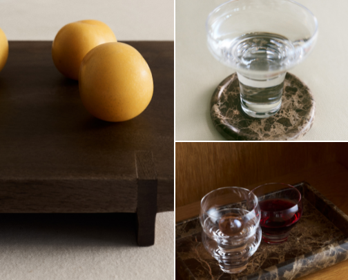 H&M Home decor items cover photo collage