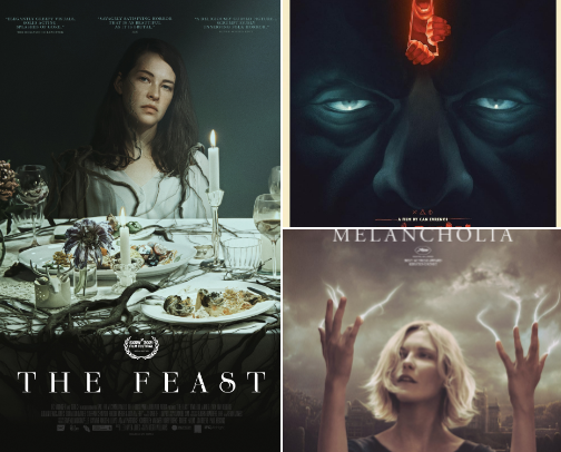 My Favorite Horror/ Thriller Movies for Movie Night 🎥 👻👹🍿 cover photo collage