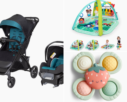 New baby? Here’s all the must haves 🍼 cover photo collage