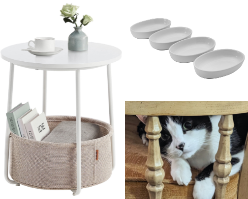 Feline Design: A Functional Home for Your Cats & You cover photo collage