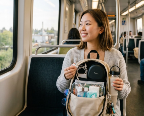 College Commuter Essentials ✨ cover photo collage