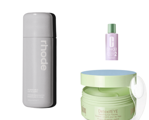 Skincare cover photo collage