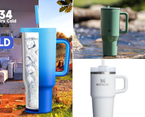 My favorite drinkware and accessories please!!! cover photo collage