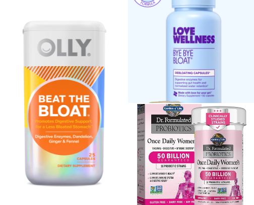 Anti-Bloating Products that Work cover photo collage