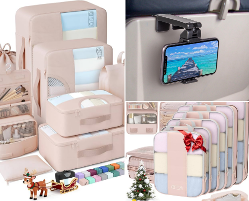 Travel essentials for moms (and kids) cover photo collage