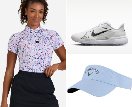 Unlocking a Golf Girlie cover photo collage
