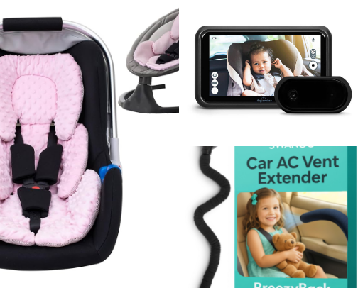 Baby car needs cover photo collage