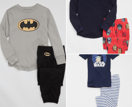 Boys pajama's collection cover photo collage