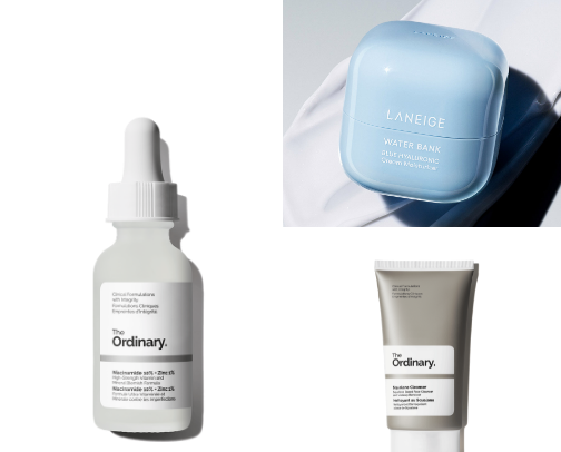 Skincare favorites cover photo collage