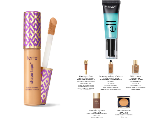My favorite beauty recs cover photo collage