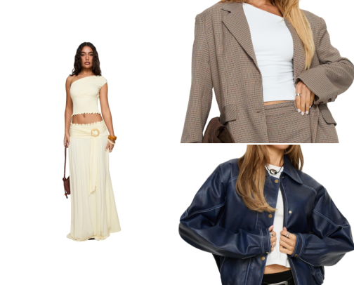 Trendy & Chic Style Guide from Princess Polly ✨ cover photo collage