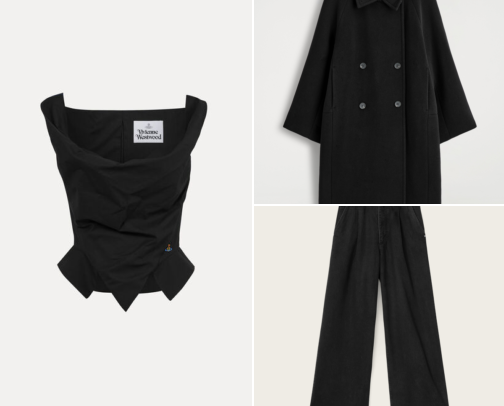 Dark Romantic Fashion with a Punk Edge cover photo collage