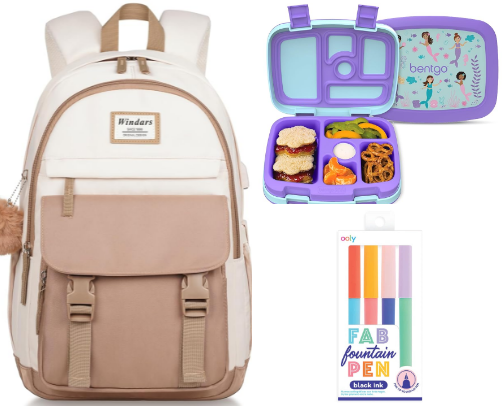 Back-to-School Ready: Mom Must-Haves for Kids cover photo collage