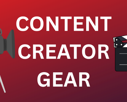Content Creator Gear cover photo collage