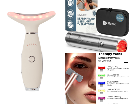 ✨ Glow & Recover: Red Light Therapy & Mini Saunas Under $100 ✨ cover photo collage