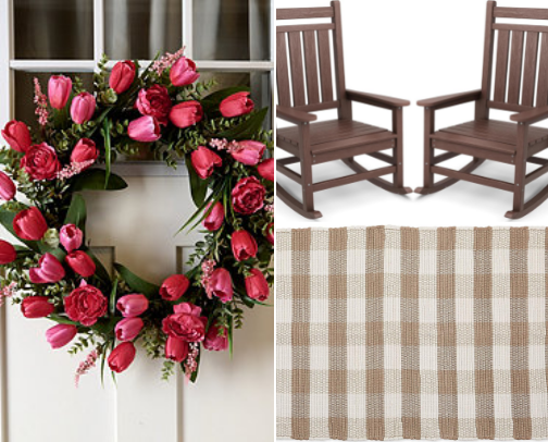 Spring Porch Glow-Up: 5 Must-Have Finds! cover photo collage