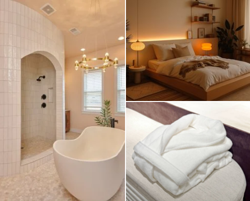 🌙 Night Routine Reset: How I Unwind, Recharge & Romanticize My Evenings cover photo collage