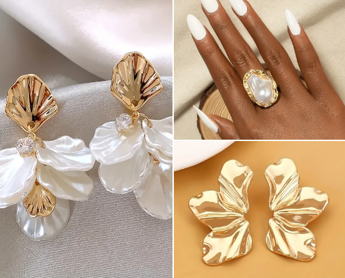 Simple Jewerly / nakit cover photo collage