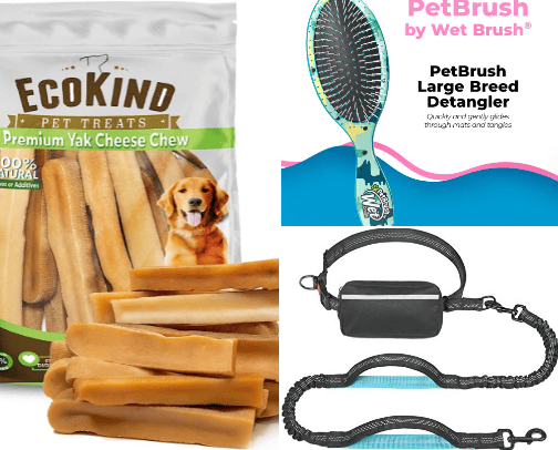Must-Have Pet Supplies, Dog Toys & Care Essentials cover photo collage