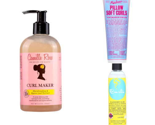 Black-Owned curly hair products ✨👩🏽‍🦱👩🏾‍🦱👩🏿‍🦱 cover photo collage