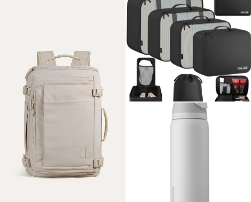 Travel Essentials cover photo collage