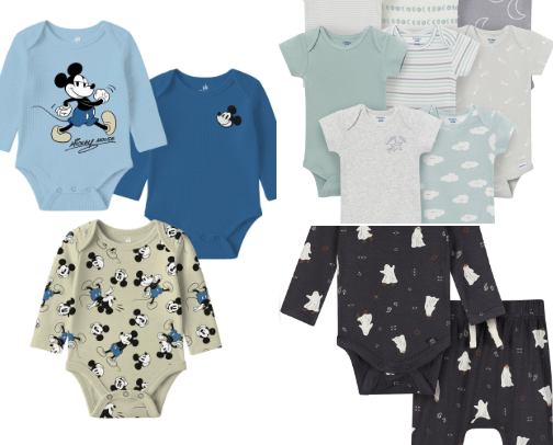 Baby clothes ages 0-24 month cover photo collage