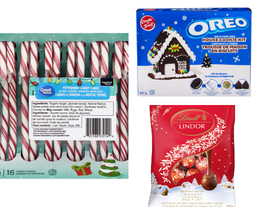 Christmas treats cover photo collage