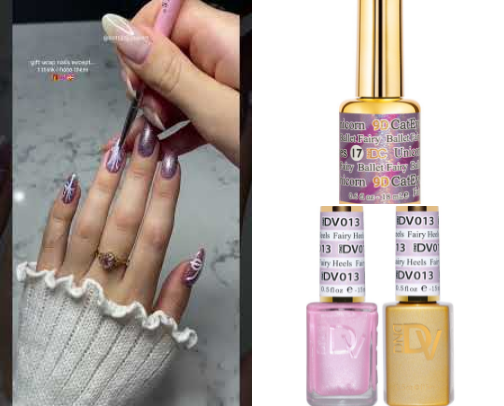 🎀💖 pastel bow nails cover photo collage