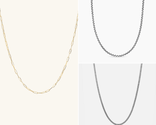 Chains That Speak Louder: The Coolest Men’s Necklaces cover photo collage