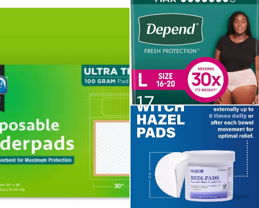 Postpartum essentials cover photo collage