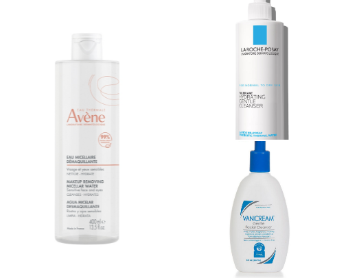 Face wash for eczema skin cover photo collage