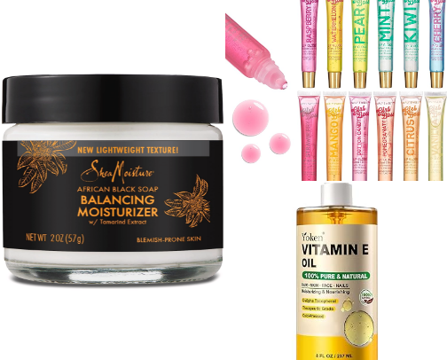 “Glow Up Essentials That Actually Work (Not a Waste of Money)” cover photo collage