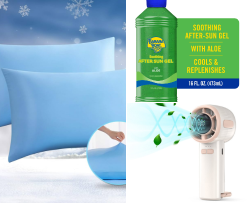 Beat this sweltering weather with these items💛 cover photo collage